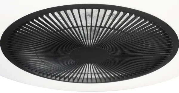Plafoniera LED dimmerabile con ventilatore ARIA LED/38W/230V nero/bianco + tc