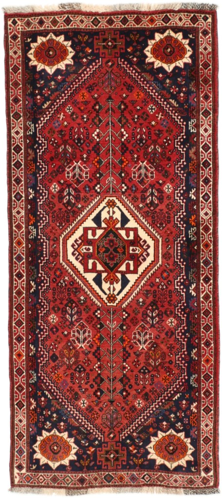 Shiraz Tappeto 190 x 80 (Iran) Annodato A Mano