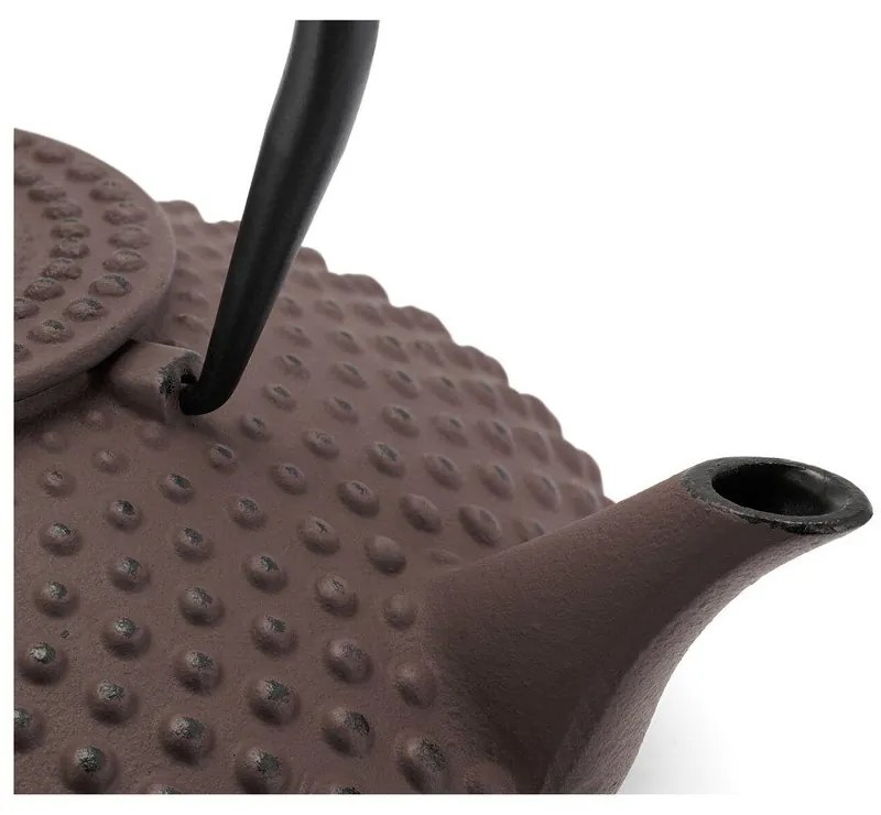 Teiera burgundy in ghisa 1,25 l Xilin – Bredemeijer