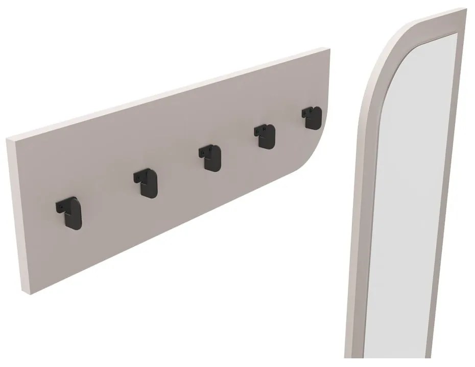 Set mobili da ingresso crema Bea - Marckeric