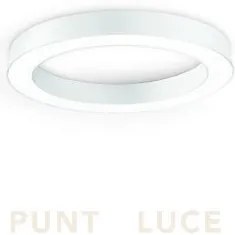 Globus plafoniera a led 3000+4000k 4920lm 60w cct d.80cm bianco dim...