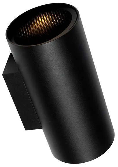 Lampada da parete rotonda di design nera - Sab Honey