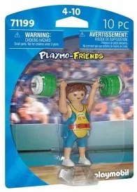 Personaggi d'Azione Playmobil 71199 Sollevamento pesi Friends