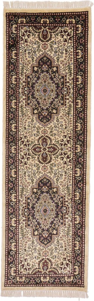 Agra Tappeto orientale 60 x 200 (Indian) Annodato A Mano