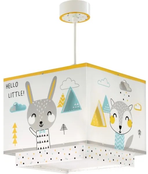 Dalber D-73242 - Lampadario per bambini HELLO LITTLE 1xE27/15W/230V