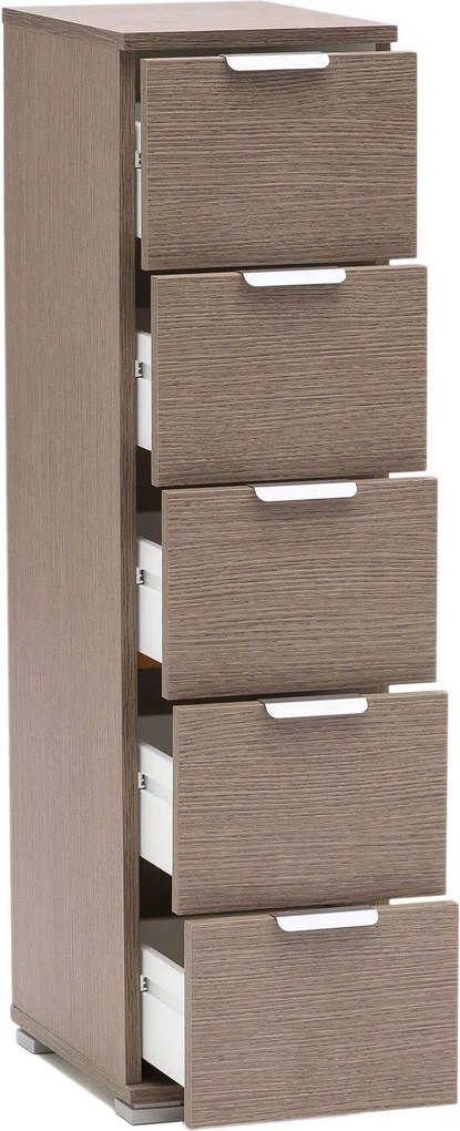 GLICH - cassettiera 5 cassetti