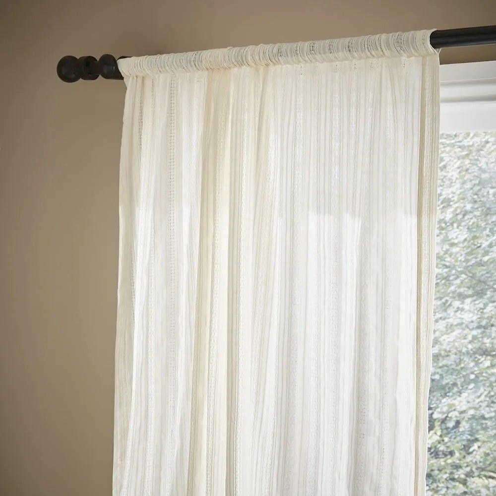 Tende bianche in set da 2 183x140 cm Zofia Broderie Anglaise - Pineapple Elephant