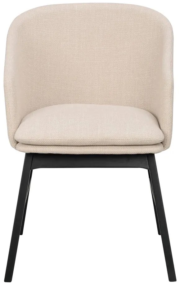 Set di sedie da pranzo beige in imbottito 2 pz Windham – Rowico