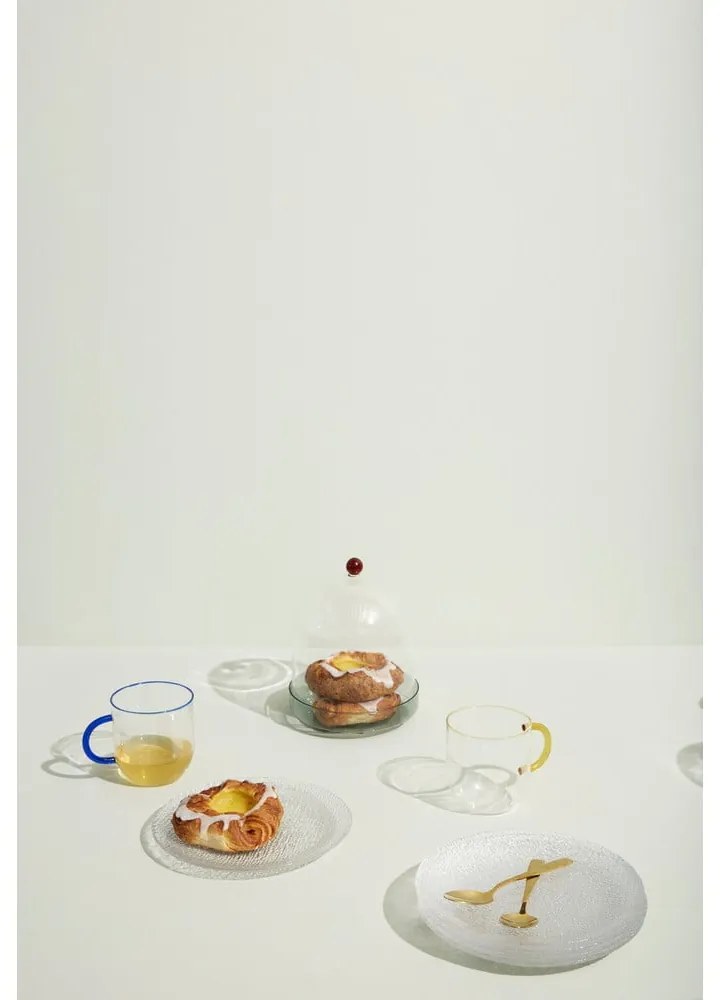 Piatto da dessert in vetro ø 20 cm Fuyu - Hübsch