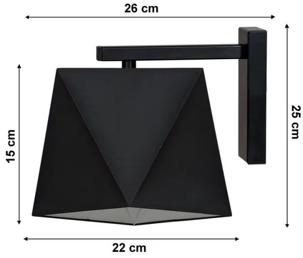 Applique DIAMENT 1xE27/60W/230V