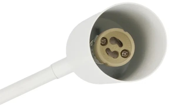 Lampada da parete TINA 1xGU10/15W/230V bianca