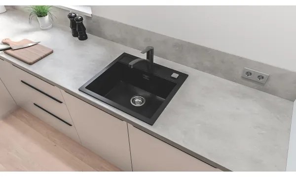 GROHE 324412432 - Miscelatore per lavello START 184 mm nero