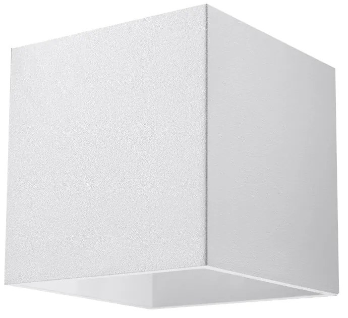 Lampada da parete bianca Geo – Sollux