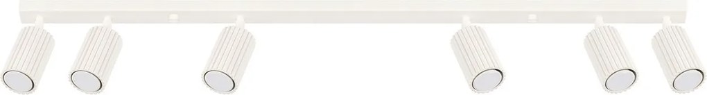 Applique da soffitto KARBON 6L in Alluminio 6xGU10