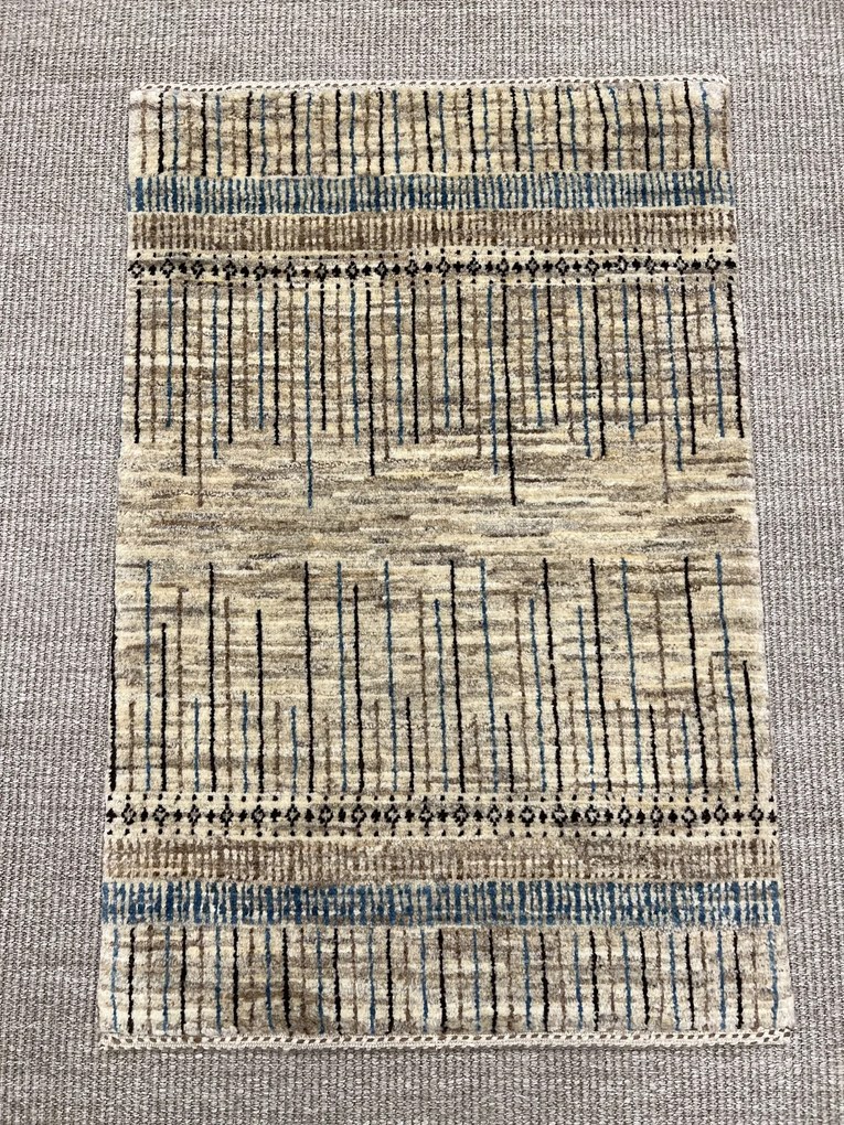 Loribaft Tappeto persiano 90 x 60 Beige (Iran) Annodato A Mano