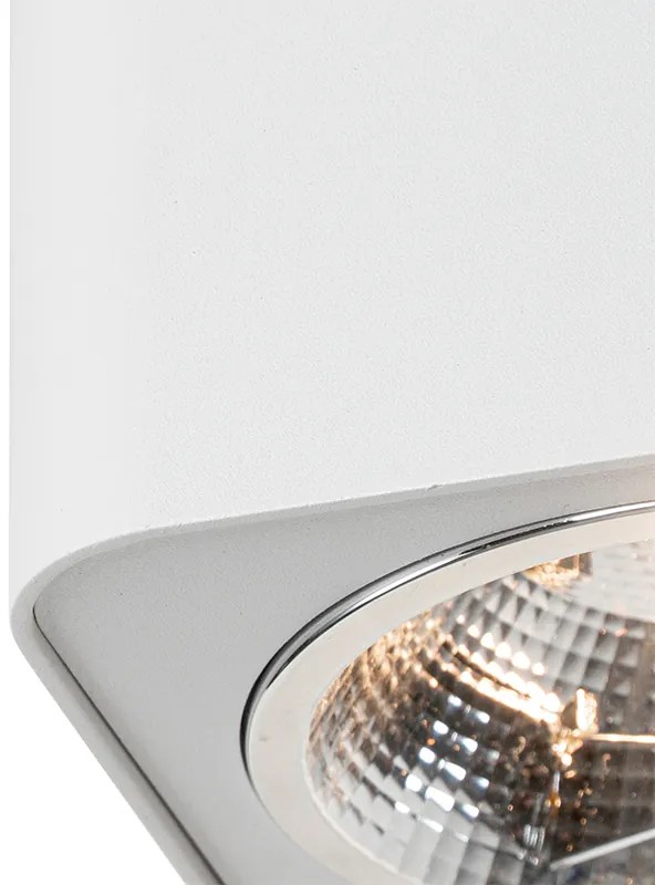 Faretto quadrato moderno bianco - Boxer