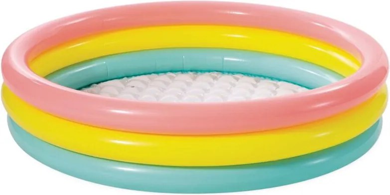 Intex - Piscina Gonfiabile Sunset con 3 Anelli 147x33 cm