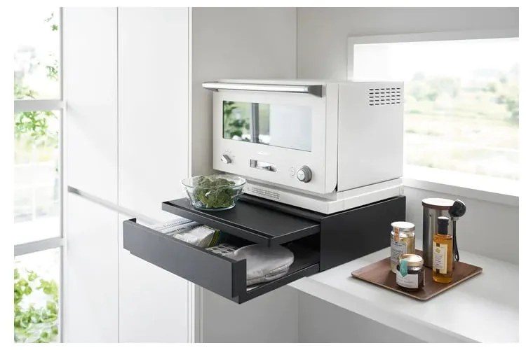 Ripiano aggiuntivo estraibile in metallo Tower - YAMAZAKI