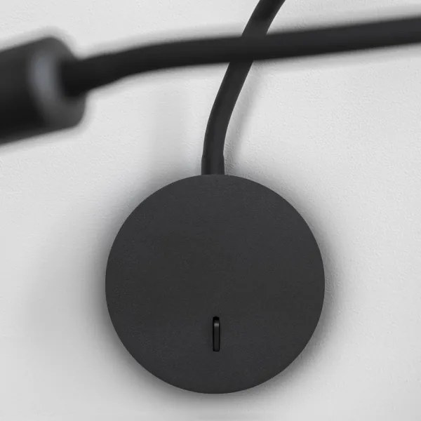 Ideal Lux - LED Lampada flessibile piccola FOCUS LED/3,5W/230V nera