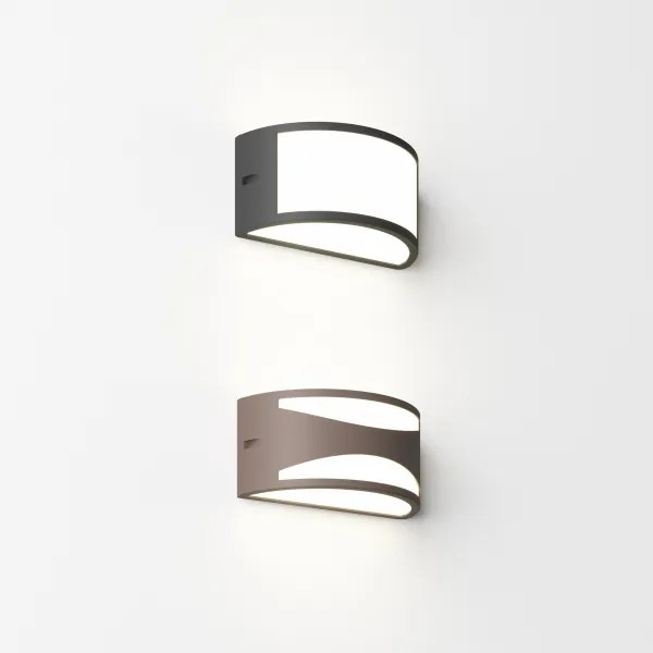 Ideal Lux - Applique da esterno REX 1xE27/60W/230V IP44 marrone