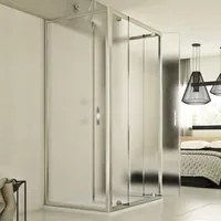 Box Doccia 3 lati 75x90x75 CM H198 stampato C mod. Cristal Trio 2 Ante