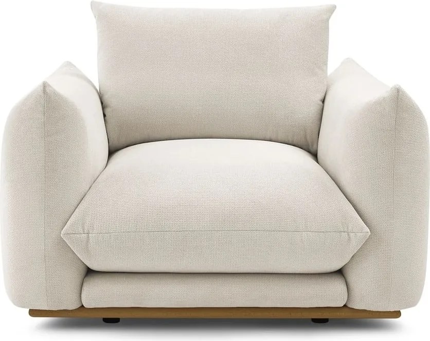 Poltrona color crema Ernest – Bobochic Paris