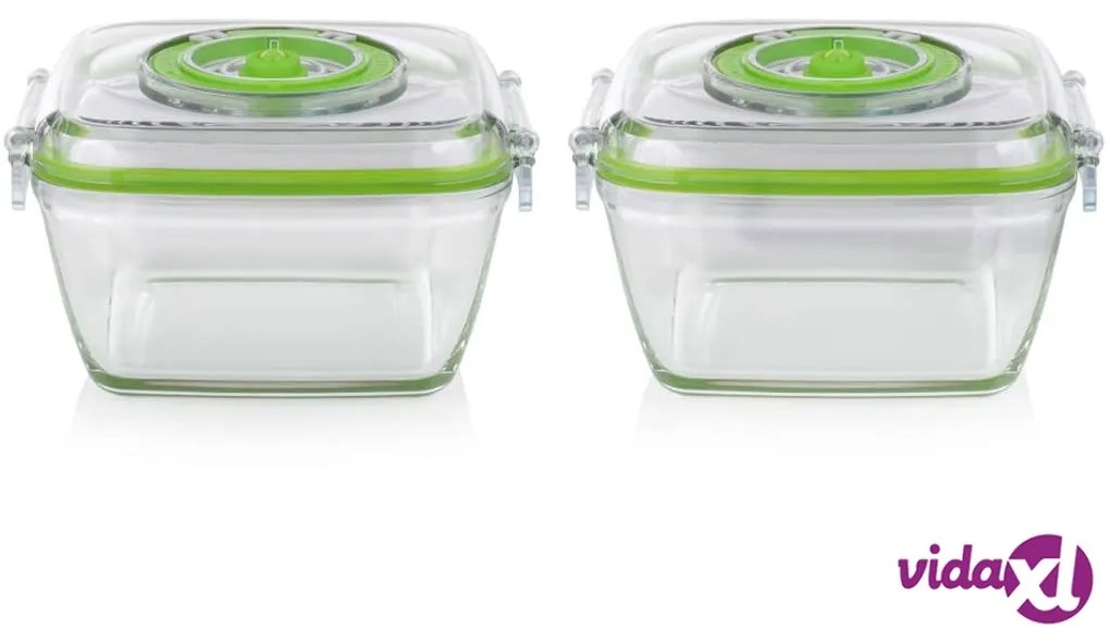 Princess Set Contenitori per Alimenti 2 pz S Trasparenti