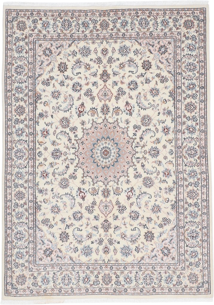 Nain Tappeto 150 x 210 (Iran) Annodato A Mano