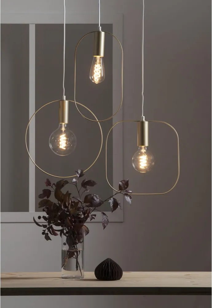 Lampadario dorato Shape – Star Trading