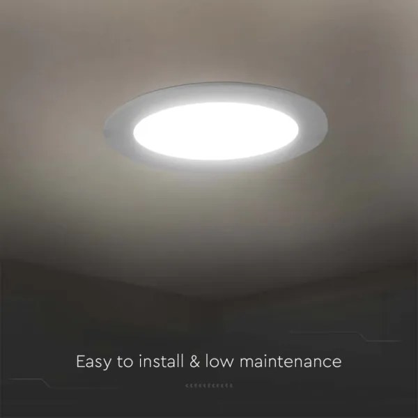 Lampada LED da incasso LED/6W/230V diametro 12 cm 3000K bianco