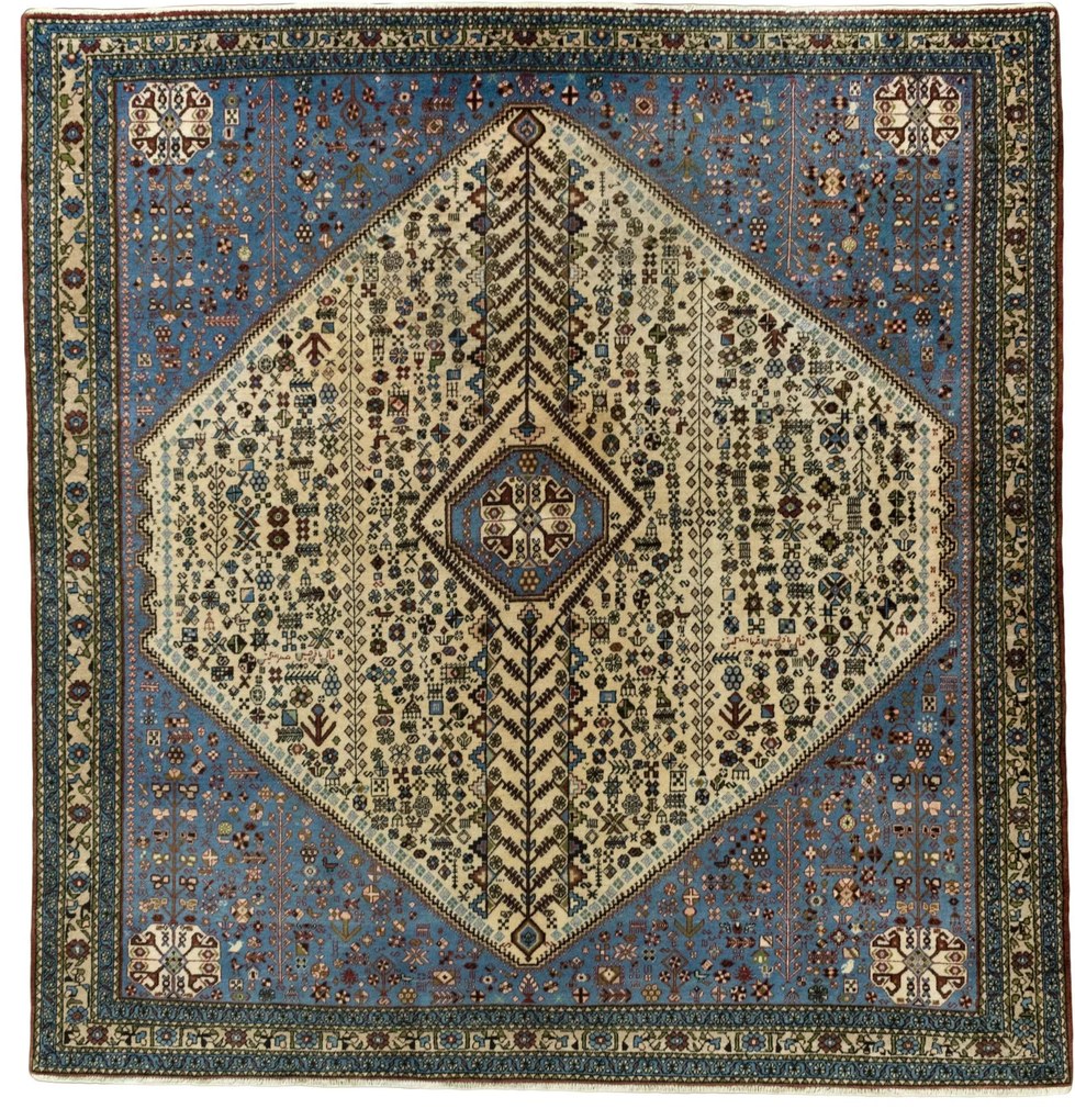 Abadeh Tappeto persiano 210x220 Beige (Iran) Annodato A Mano