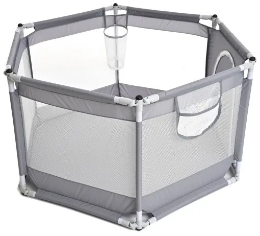 Recinto gioco 120 cm grigio