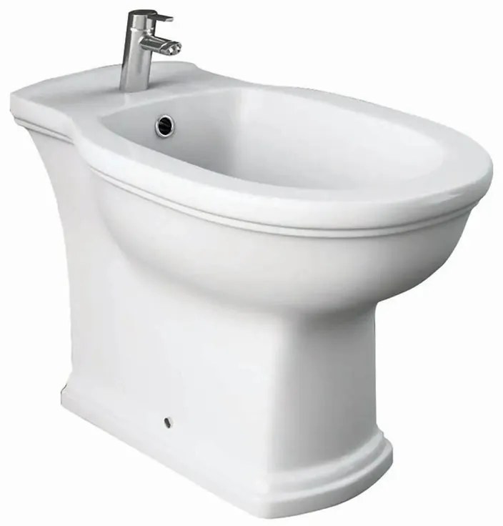 Bidet distanziato Washington L 36 x H 40 x P 58 cm bianco