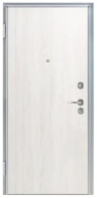 Pannello per porta d'ingresso coordinato Wheat rivestito bianco L 97  x H 212 cm, Sp 0.06 mm