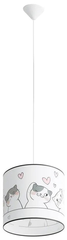 Sollux SL.1418 - Lampadario a sospensione per bambini CAT 1xE27/15W/230V diametro 30 cm