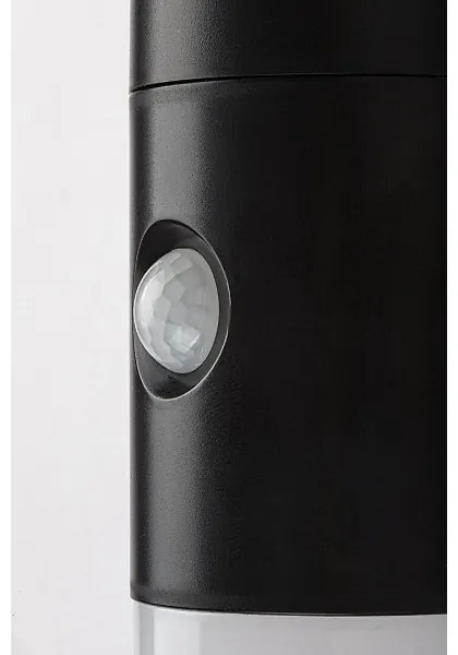 Rabalux 77030 - Lampada solare da parete LUTTO LED/1W/3,7V IP44 nera