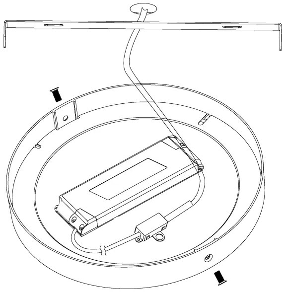 Eglo 98292 - Plafoniera dimmerabile a LED FUEVA-A LED/14W/230V + telecomando