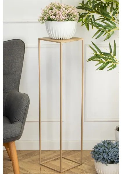 Portafiori 100x24 cm beige