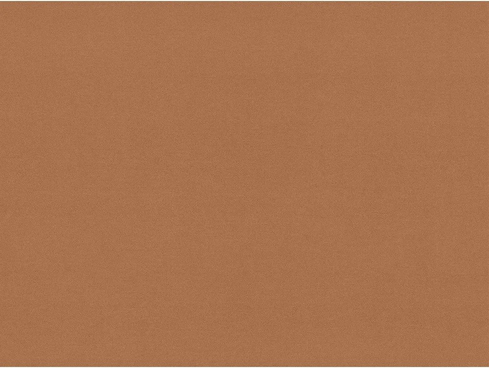 Letto matrimoniale imbottito arancione con rete inclusa 160x200 cm Aveline – Micadoni