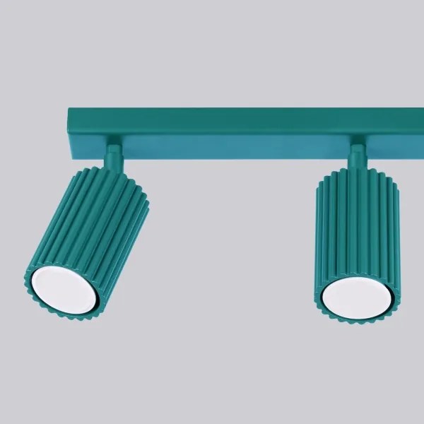 Brilagi - Faretto CRESTO 3xGU10/10W/230V turchese