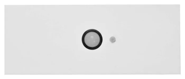 Applique LED Solare Bianca, Rettangolare, con Sensore di Movimento Colore Bianco Naturale 4.000K