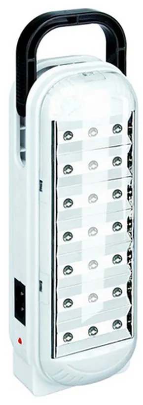 Lampada di emergenza Led portatile Bianca 21 Led ricaricabile Bianco freddo 6500K LedLedITALIA