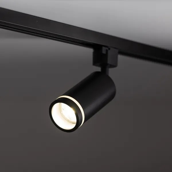 Faretto per sistema a binario JET RING 1xGU10/10W/230V nero