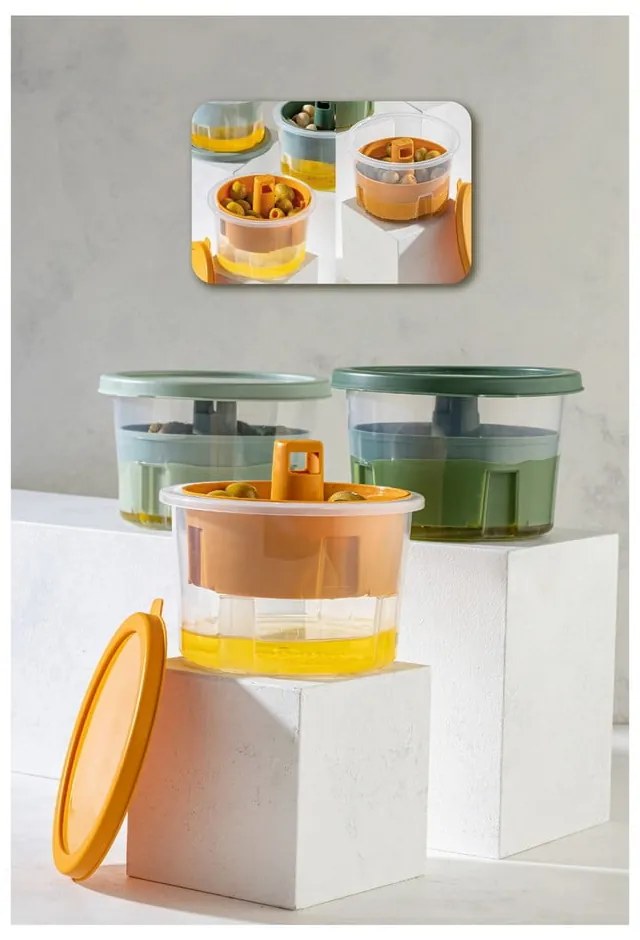 Set di contenitori alimentari 3 pz - Hermia