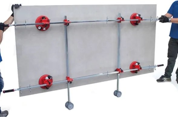 Kit movimentazione grandi formati con ruote Montolit Superlift 300-70SL-MOB