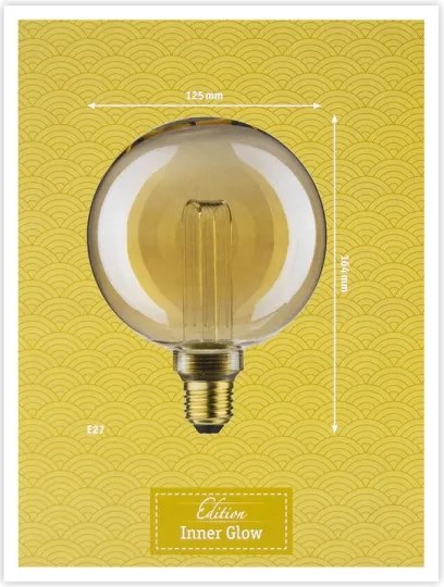 Lampadina LED INNER G125 E27/3,5W/230V 1800K - Paulmann 28875