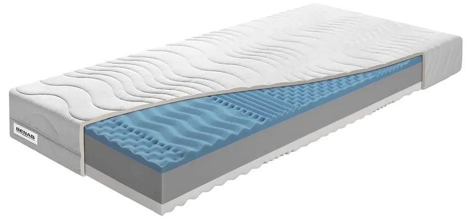 Materasso bifacciale in schiuma dura/media 120x200 cm BonLife - BENAB