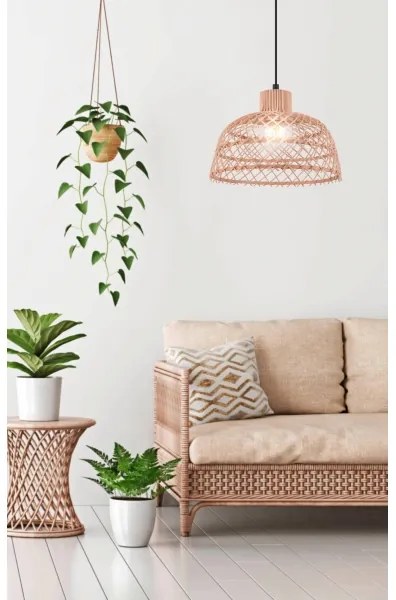 Eglo 43285 - Lampadario a sospensione con filo AUSNBY 1xE27/40W/230V