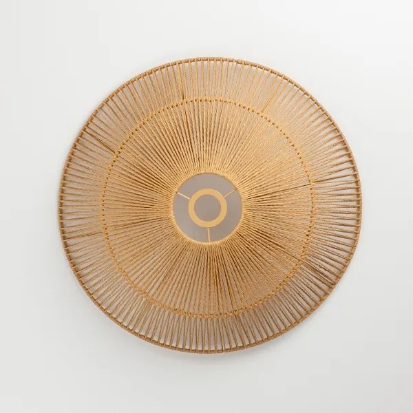 Paralume universale KERIA, Ø 50 cm, marrone