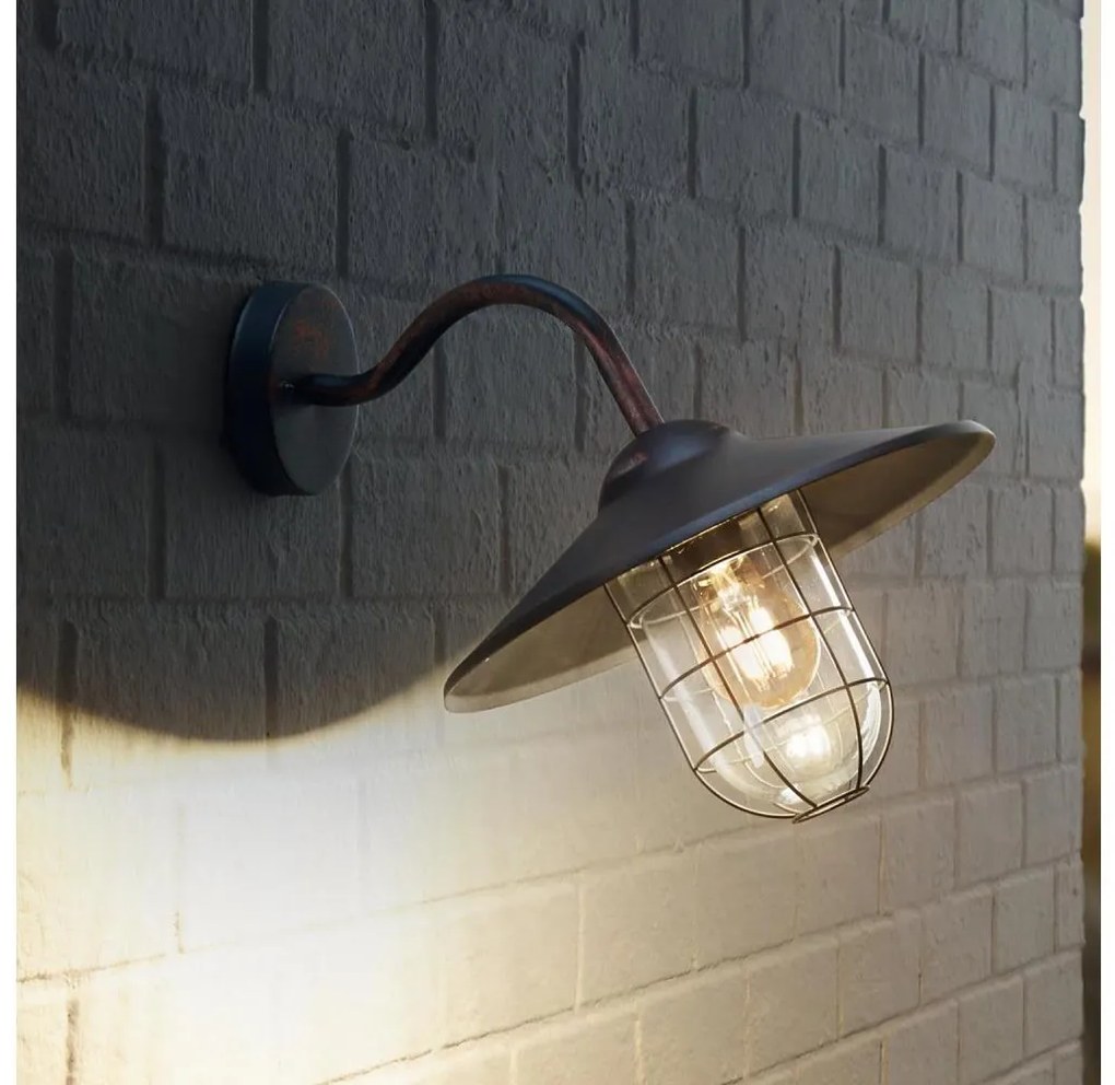 Eglo 94863 - Lampada da esterno MELGOA 1xE27/60W/230V IP44